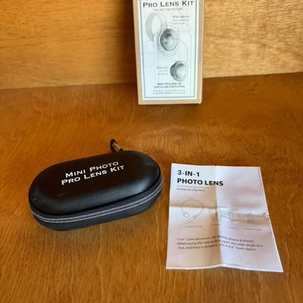 3-in-1 Mini Photo Pro Lens Kit